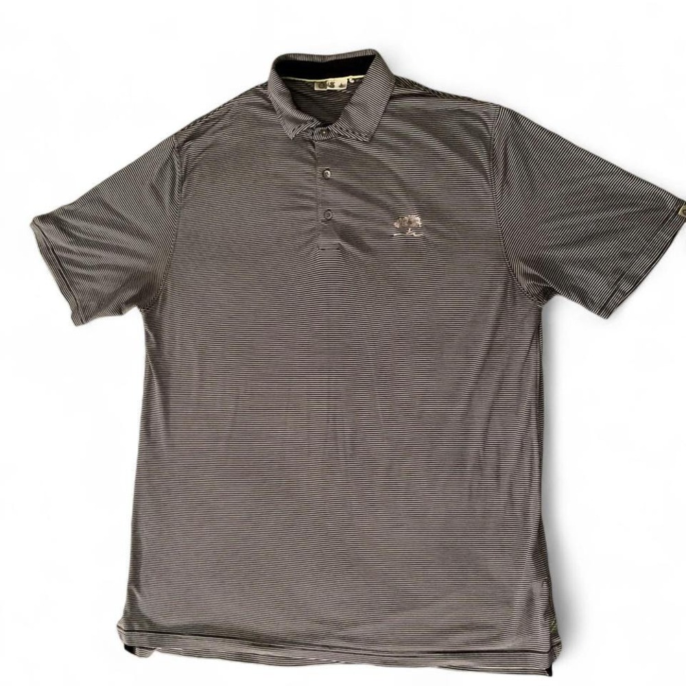 Grey Golf Polo Mens Large